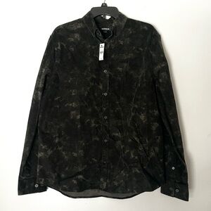 Men’s corduroy button down shirt - NWT